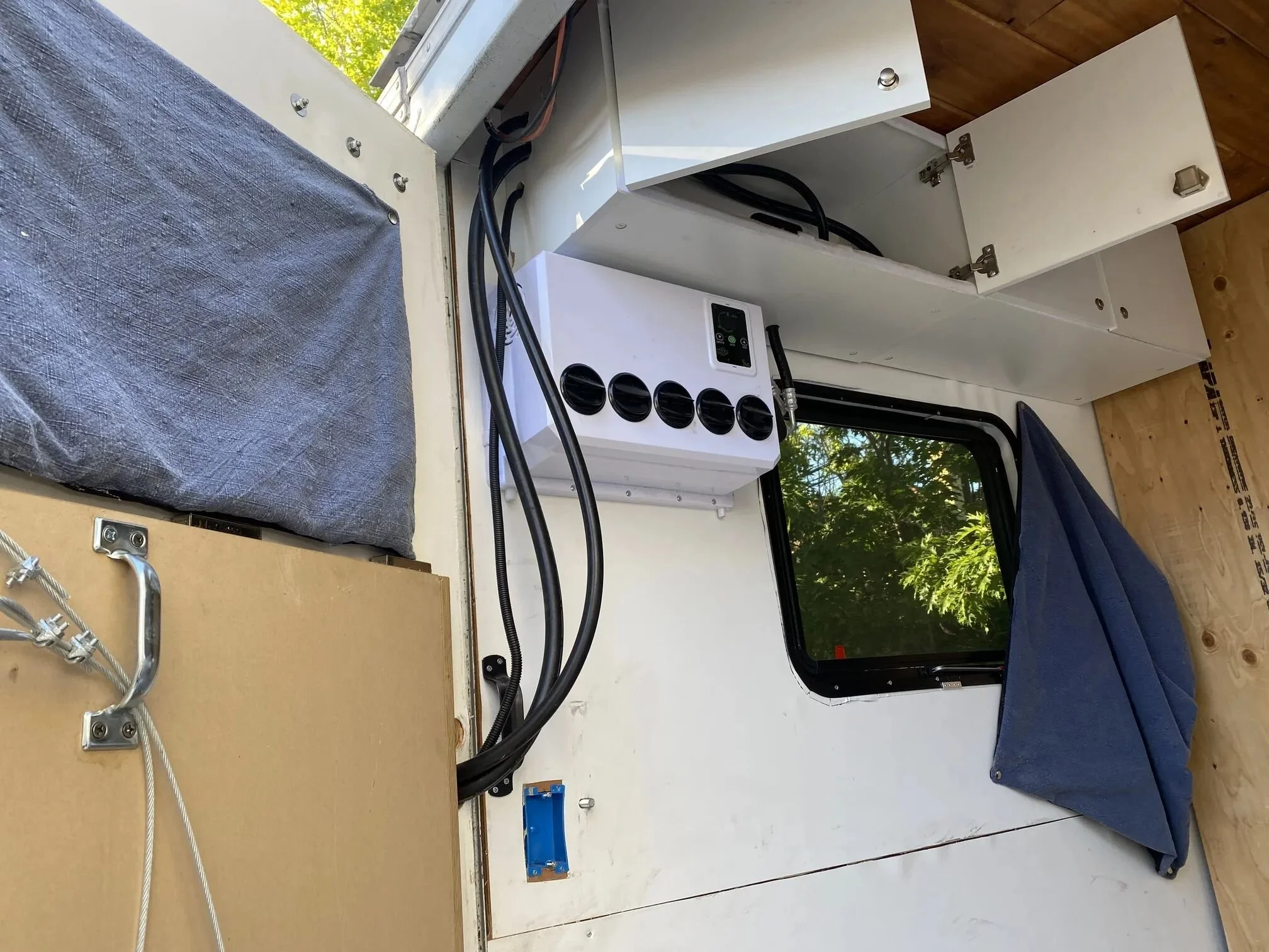 Running refrigerant lines
