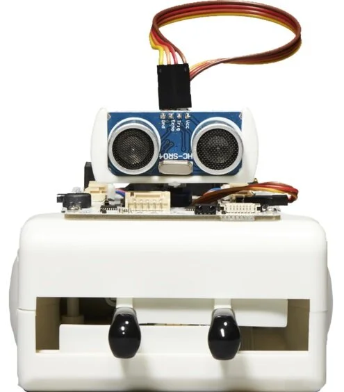 A robot for education After oopsing into a company, made a cute robot that built out ArcBotics. Made one, then a few dozen, then sold tens of thousands around the world. Met a lot of really cool people doing it. Like my CEO/wife. <3