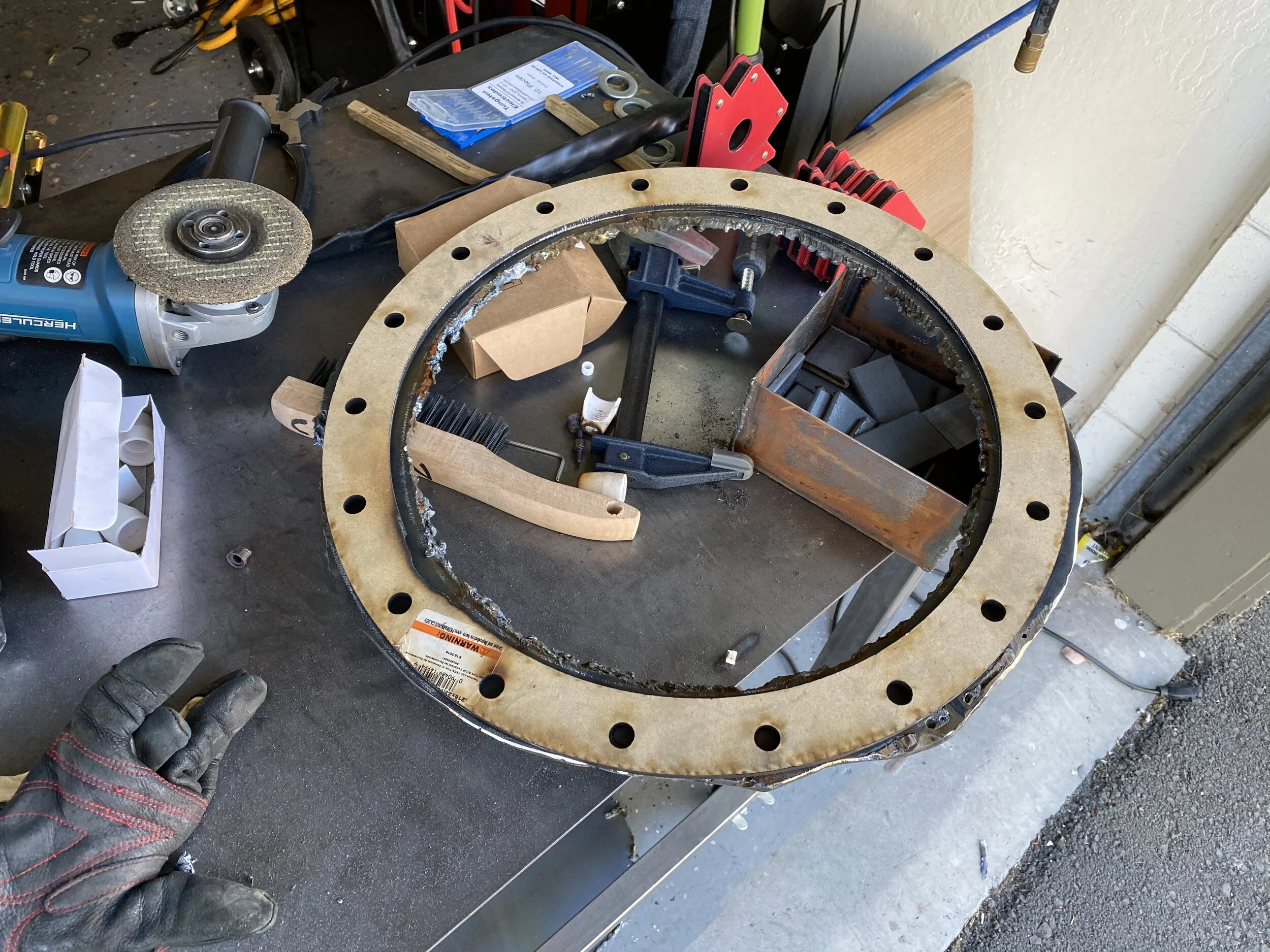 going to have to grind it into this